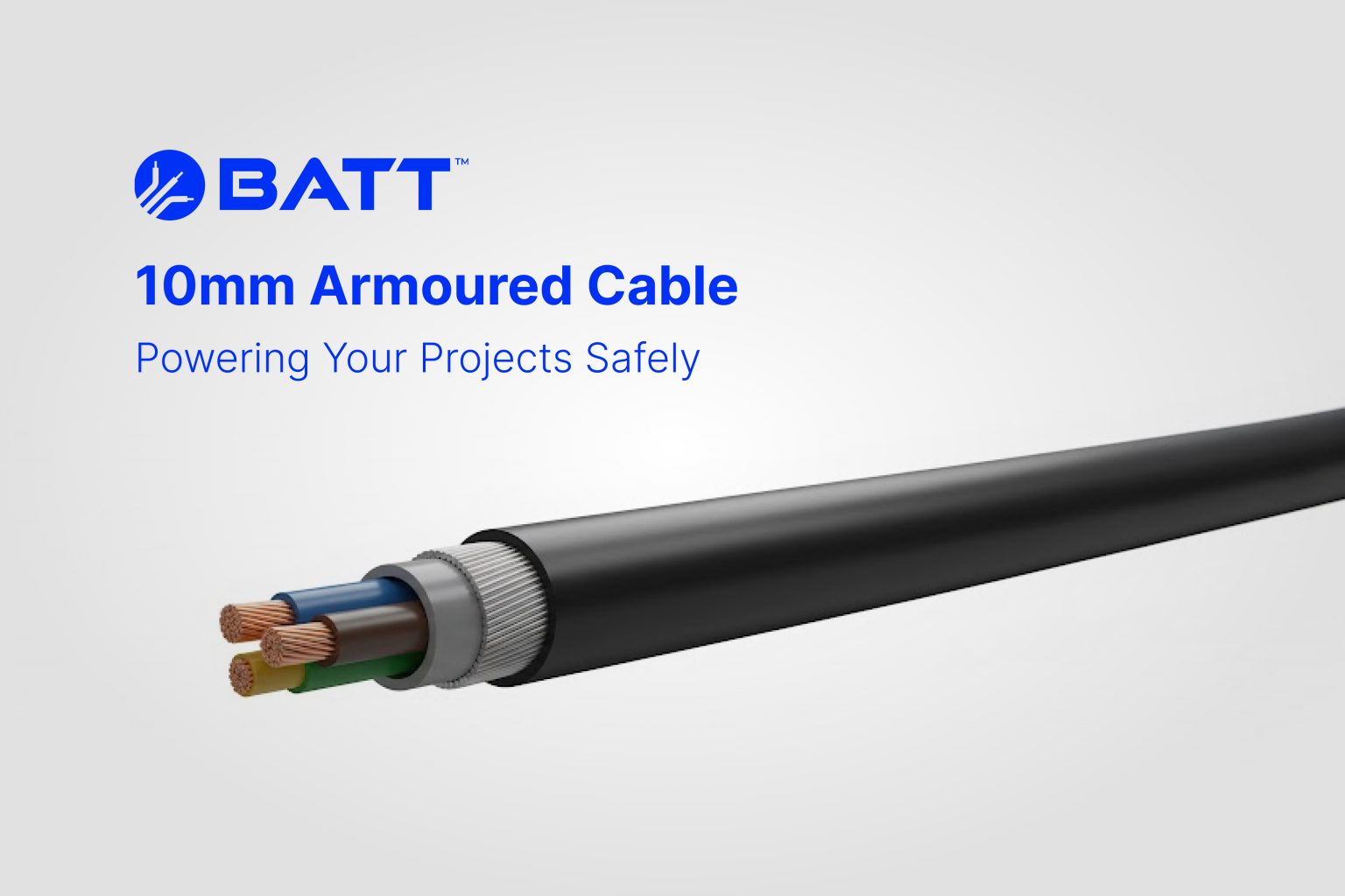 Why 10mm Armoured Cable Matters When planning a wiring project, whether for a home workshop, outdoor EV charger, or commercial installation, choosing the right cable is critical. A 10mm armoured cable delivers the strength, durability, and current-carrying capacity your project needs. Its steel armouring protects against accidental damage, making it perfect for long runs, underground routes, and outdoor installations. Tip: For a full breakdown of amp ratings, gland sizes, and installation guidance, see our 10mm armoured cable guide. Planning Your Installation Before starting any installation, consider the specific needs of your project. Identify the devices or systems you plan to power. High-demand appliances like EV chargers, heat pumps, or industrial machinery require a cable that can handle heavier loads without overheating or causing voltage drop. Next, map out your cable route. Decide whether it will be buried, clipped to walls, or run through conduit. Plan for bends, obstacles, and safe burial depths, while accounting for areas where future digging could occur. Finally, choose the right accessories. CW glands are essential for outdoor or buried installations, and cable cleats help secure the cable at regular intervals, maintaining the cable’s protective integrity. Using a Cable Calculator Even with a robust 10mm cable, it is crucial to ensure it matches your load and distance. The armoured cable calculator from Batt Cables allows you to: Enter cable length, load, and installation method Calculate ampacity and voltage drop Confirm whether 10mm is sufficient or if a larger conductor is needed Tip: Using a calculator avoids excessive voltage drop and ensures your installation is safe, compliant, and efficient. Choosing the Right Cable Size Selecting the correct cable size depends on three main factors: Total load: How much current the devices will draw Distance: Longer runs increase voltage drop and may require a larger cable Environment: Buried, clipped, or in conduit, exposure to moisture or heat Understanding these factors helps ensure your project is safe, compliant, and long-lasting. Applications for 10mm Armoured Cable In domestic settings, 10mm armoured cable is commonly used to power outbuildings, workshops, or home EV chargers. It’s ideal for outdoor lighting circuits or high-demand appliances like heat pumps. For commercial and industrial projects, it’s used extensively in workshops, factories, warehouses, and for temporary site power. Its steel armouring provides reliable protection even in harsh conditions, making it suitable for both above-ground and buried installations. Avoiding Common Mistakes Even experienced installers encounter issues. Some of the most frequent mistakes include: Incorrect burial depth, leaving cables exposed to damage Skipping cleats or using the wrong gland type Ignoring voltage drop on long runs Neglecting insulation and continuity testing Pro Tip: Plan carefully and follow best practices to ensure a safe and reliable installation every time. Industry-Specific Guidance Different sectors have unique requirements for electrical cabling. Construction sites often require LSZH power and control cables, while renewable energy projects use high-voltage underground cables for solar and wind installations. Marine and offshore projects need corrosion-resistant cables, and industrial automation relies on precision control and data cabling. Explore our full Cables by Industry range to find the right solution for your sector. Choosing the correct cable ensures safety, compliance, and optimal performance. FAQs About 10mm Armoured Cable Can 10mm SWA be used for outdoor sockets? Yes. Its armouring and sheath make it suitable, but always use the correct CW gland. How far can 10mm armoured cable run safely? For a 63A circuit, around 60–70 metres. Longer runs may require 16mm to maintain voltage levels. Is 10mm armoured cable suitable for EV chargers? Yes, but always check the charger’s specifications and consult a qualified electrician. Can 10mm cable be buried directly underground? Yes. Sand bedding and warning tape are recommended for protection. What is the difference between SWA and AWA cables? SWA uses steel armouring and copper conductors, ideal for domestic and commercial use. AWA is aluminium armoured, lighter, and used in larger industrial networks. Top 5 Mistakes to Avoid When Installing 10mm Armoured Cable Incorrect Burial Depth – Always follow recommended depths to avoid accidental damage Skipping Cable Cleats – Cleats every 300–400mm keep the cable secure Wrong Gland Selection – Match gland type to cable and installation environment Ignoring Voltage Drop – Plan longer runs carefully to maintain performance Poor Testing – Always check insulation resistance and continuity before energising Pro Tip: Avoiding these mistakes ensures a reliable, long-lasting installation. Final Thoughts A 10mm armoured cable combines strength, load capacity, and durability, making it suitable for a wide range of projects. Careful planning, using the right accessories, and understanding your installation environment will ensure your project is safe, compliant, and long-lasting.