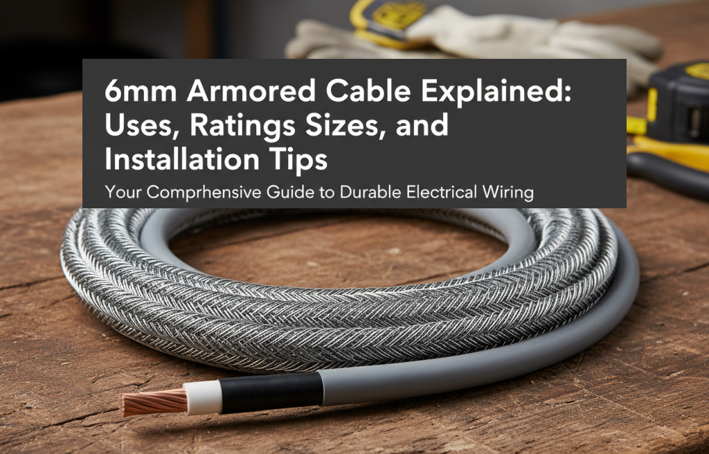 6mm armoured cable explained