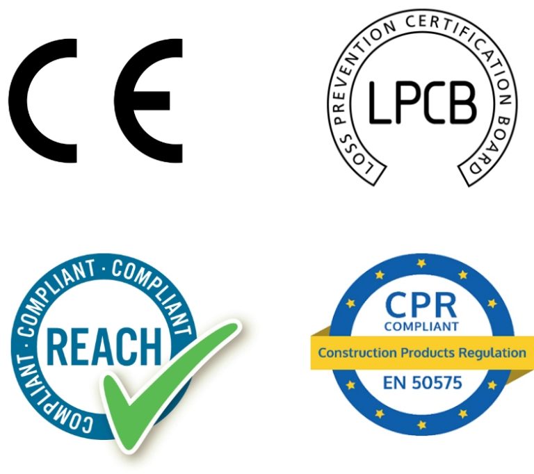 Batt Cables Compliance Logos
