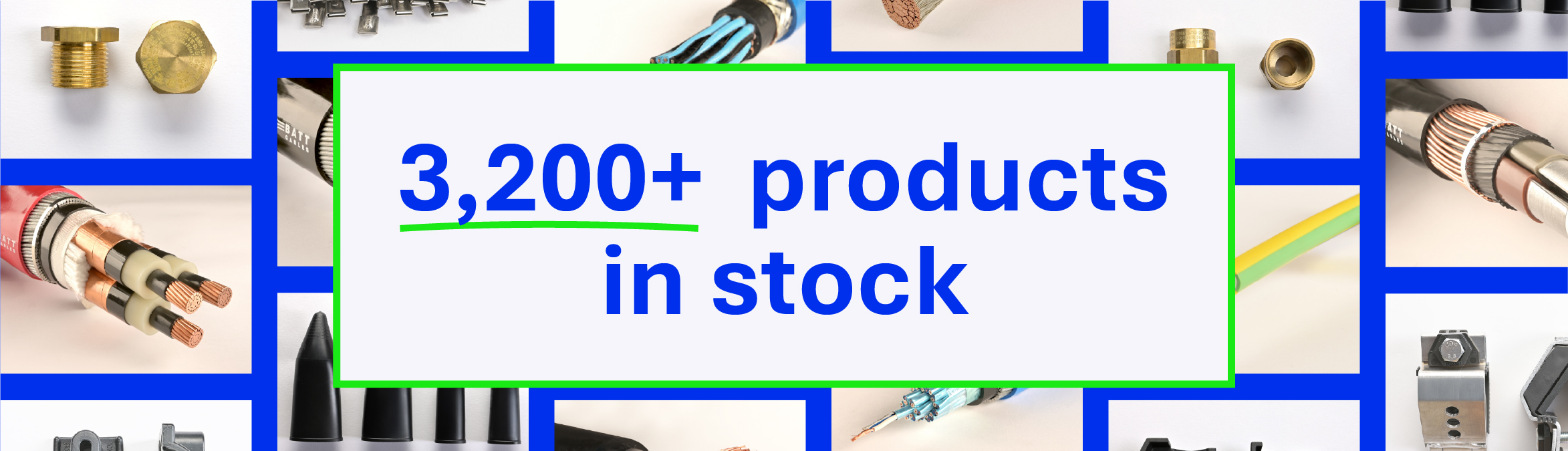3200 cables in stock