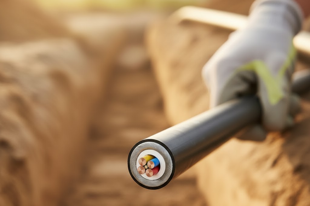 armoured power cables