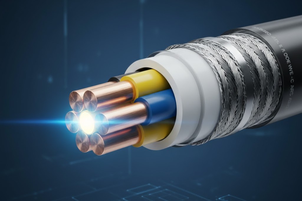 armoured power cables