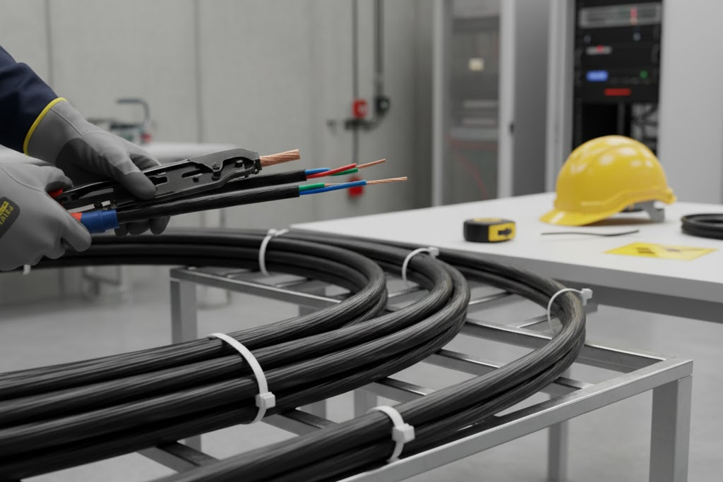 3 core cable