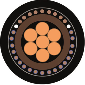 Copper LSZH Split Concentric BS7870 BS7870 Cable