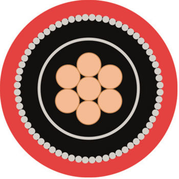 Medium Voltage AWA PVC Copper BS6622 Armoured Cable - SWA & AWA