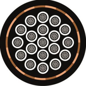 RFOU Power cable 0.6/1kV ZH Mud resistant NEK 606
