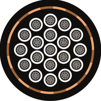 RFOU Power cable 0.6/1kV ZH Mud resistant NEK 606
