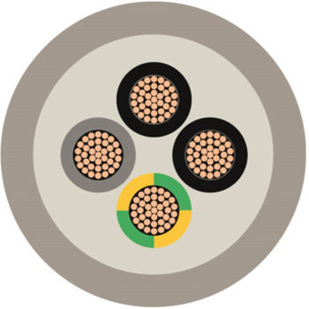 YMvK ss KEMA Approved Flexible PVC Power Cable Unarmoured