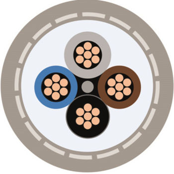 VG-YMvKas KEMA Approved PVC Power Cable Armoured Cable
